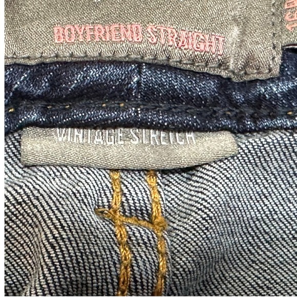 Torrid Boyfriend‎ Straight Vintage Stretch Denim Jeans Size 16R Dark Wash Casual - Picture 6 of 7